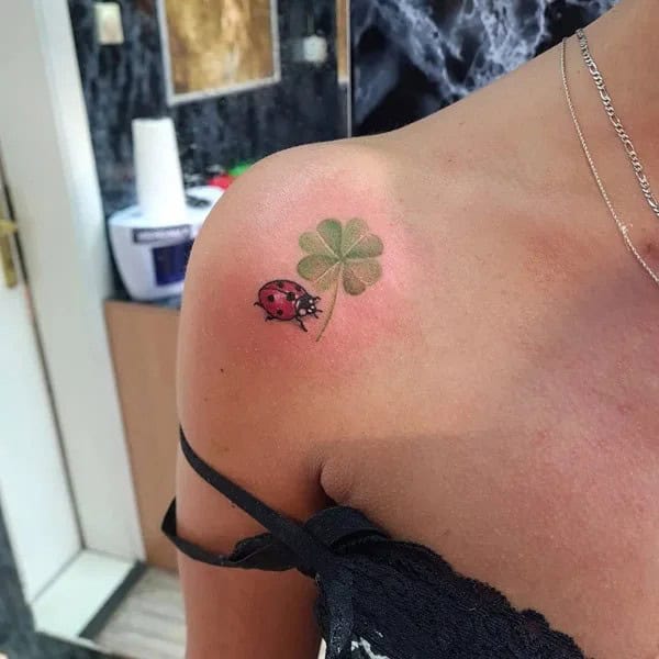 Cute Ladybug Tattoo