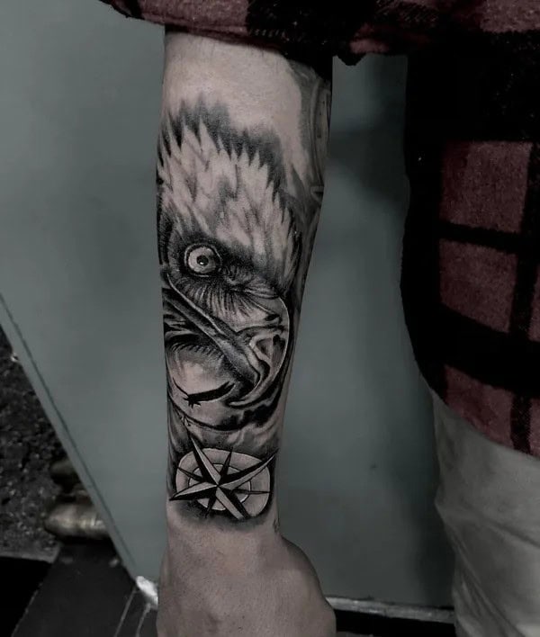 Eagle Head Tattoo