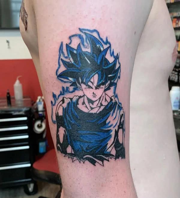 Anime Foot Tattoo