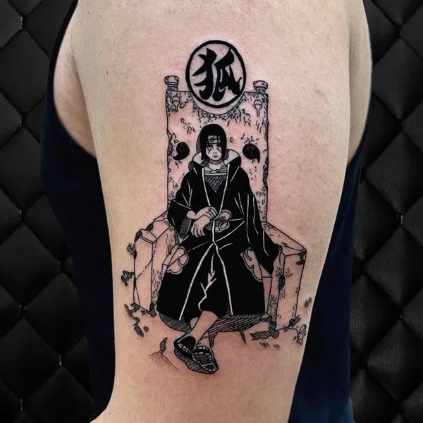 Itachi Hand Tattoo