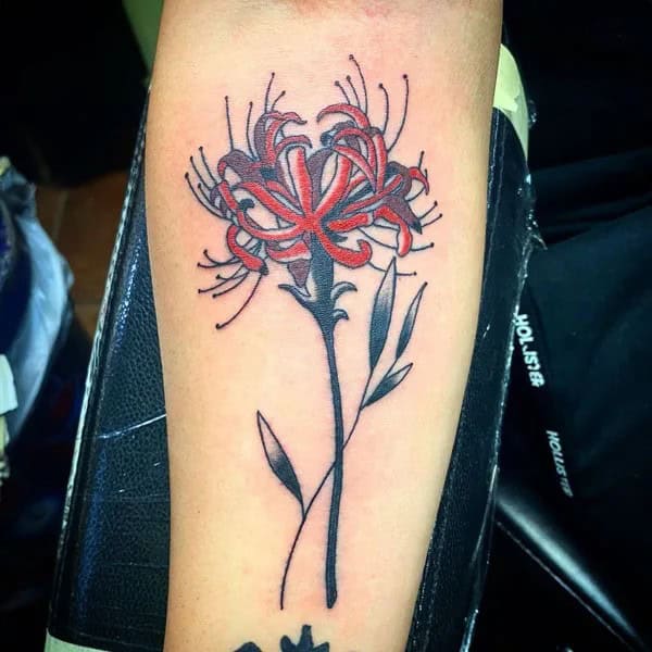 Demon Slayer Spider Lily Tattoo