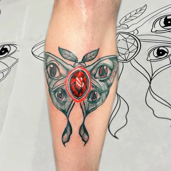 Madara Sharingan Tattoo