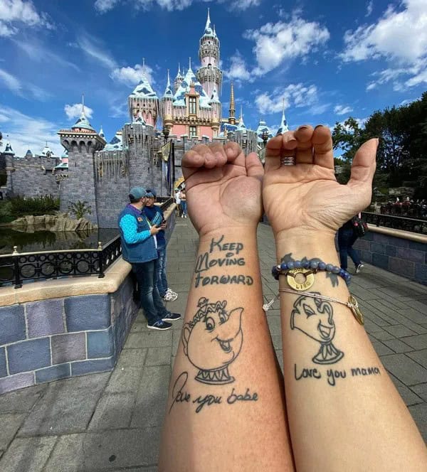 Mother Son Disney Tattoo