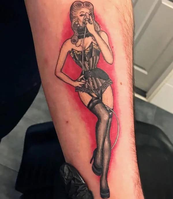 Violet Chachki’s Tattoo Design