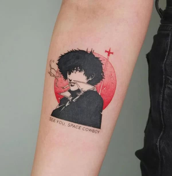 “Jujutsu Kaisen” Neck Tattoo