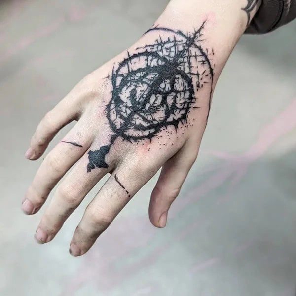 Elden Ring Tattoo on Hand