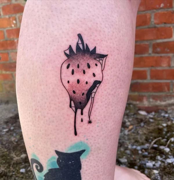 More Designs of Strawberry Tattoos To Check Out This Instant