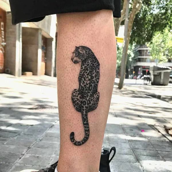 Simple Jaguar Tattoo