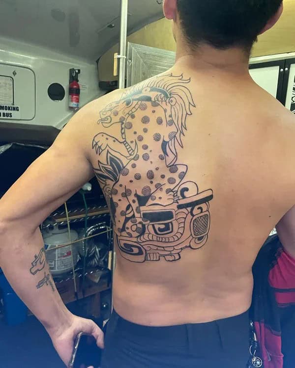 Mayan Jaguar Tattoo