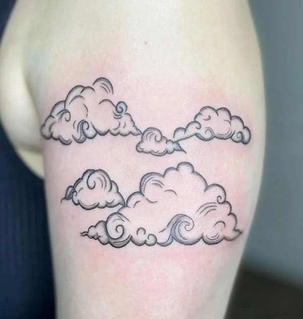 Cloud Tattoos: Meanings That Would Leave You Thunderstruck!