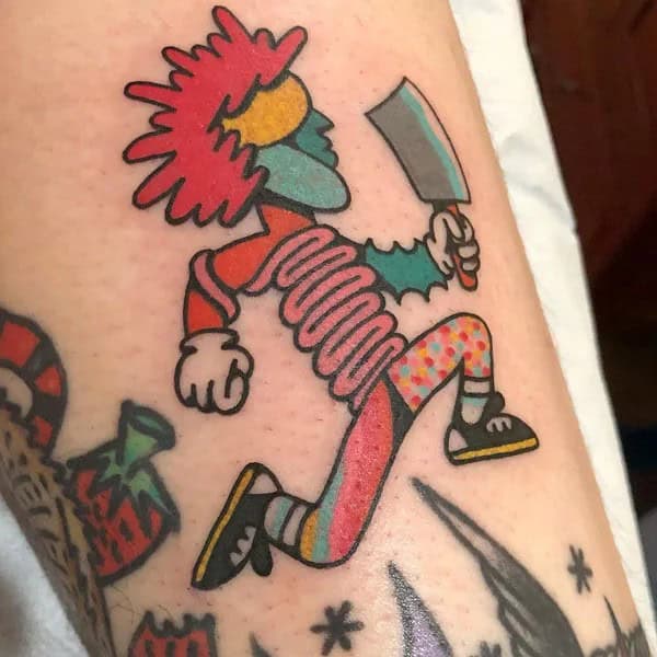 Lego Hatchet Man Tattoo