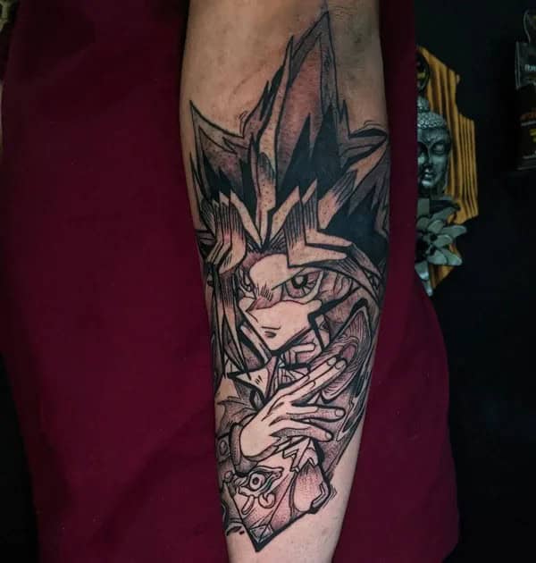 Anime Foot Tattoo