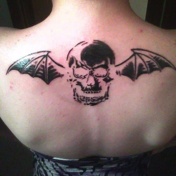 Bat Tattoo On Hand