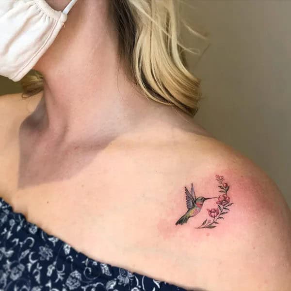 Small Hummingbird Tattoo