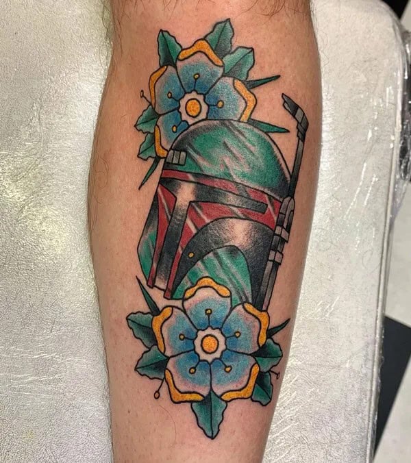 Traditional Mandalorian Tattoo