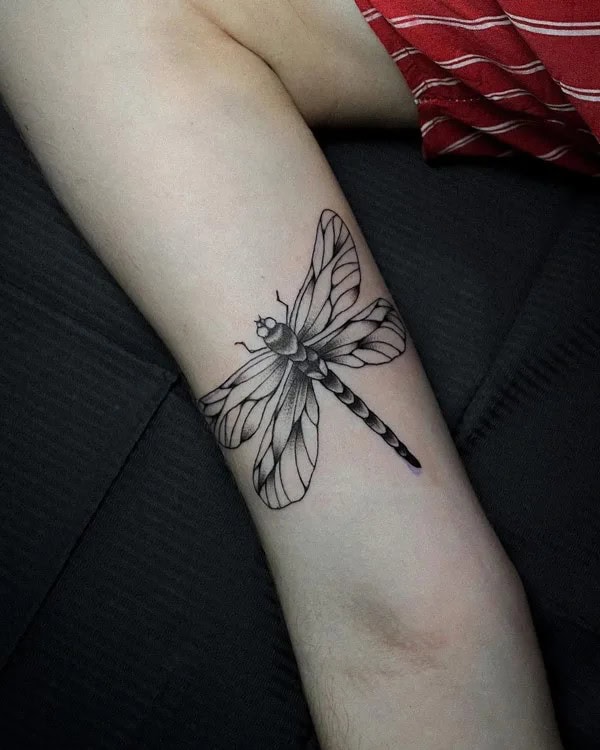 More Sublime Entries Of Dragonfly Tattoos