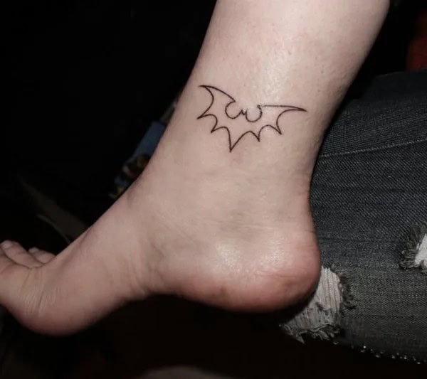 Bat Tattoo On Hand