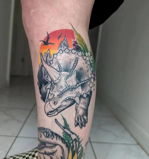 Triceratops Tattoo