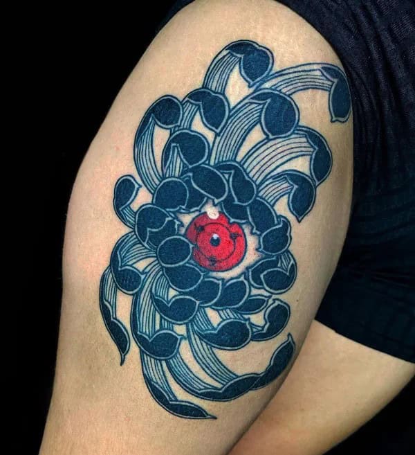 Madara Sharingan Tattoo