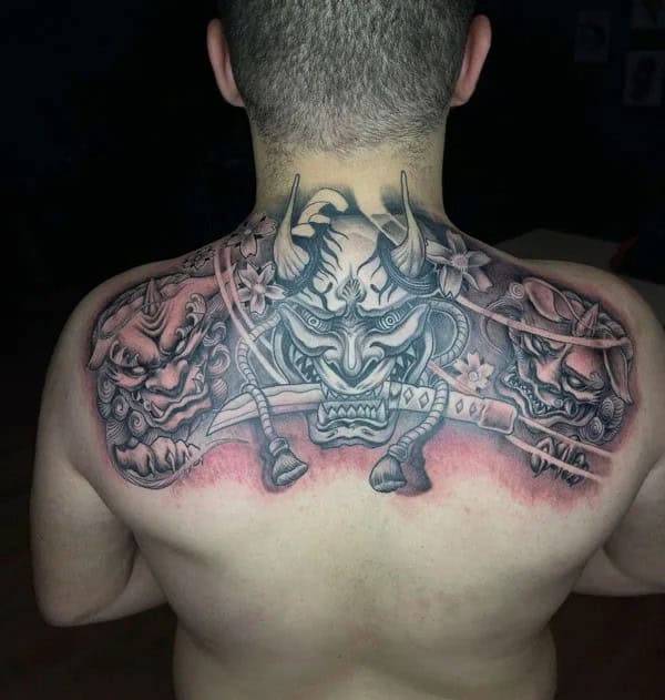 Oni Tattoo Back