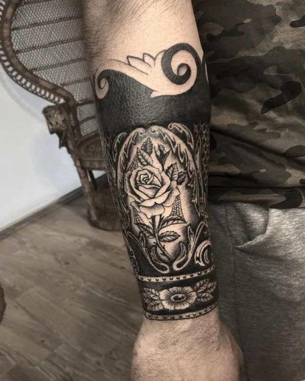 Forearm Half Sleeve Tattoo