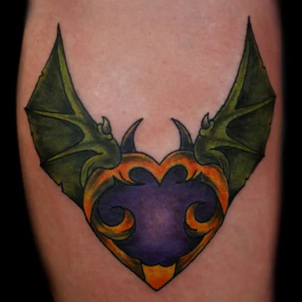 Bat Tattoo On Hand