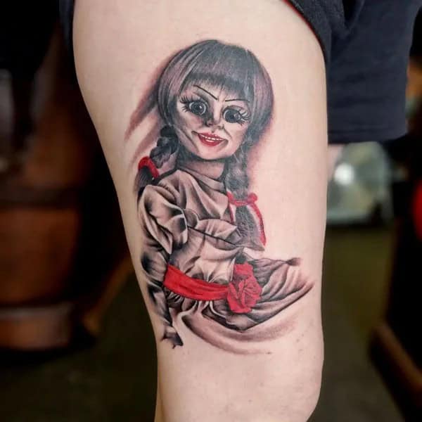 Old School Horror Tattoo