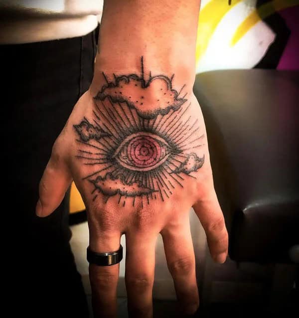 Madara Sharingan Tattoo