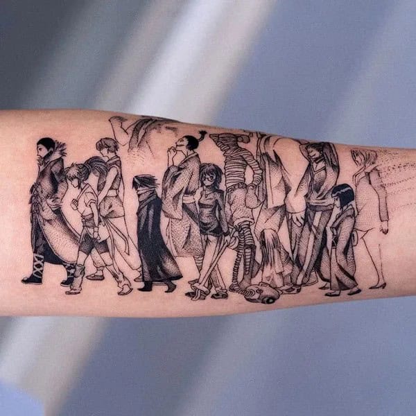 Phantom Troupe All in One Tattoo