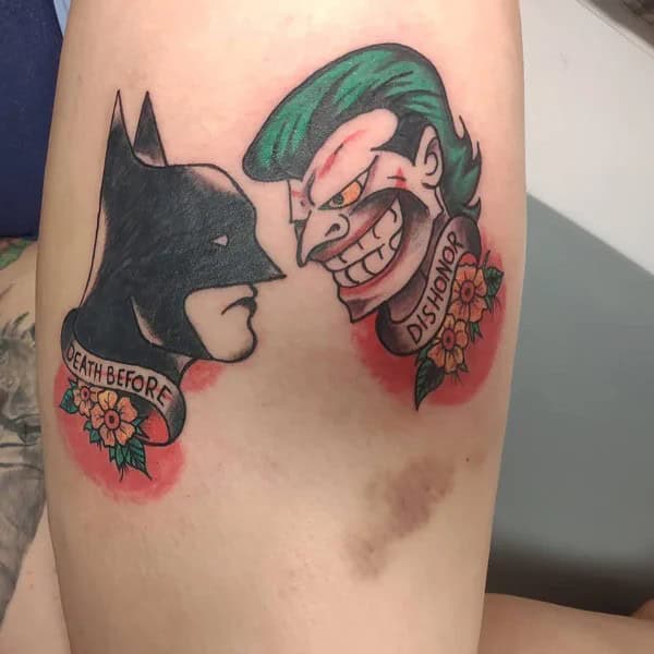 Traditional Joker Tattoo