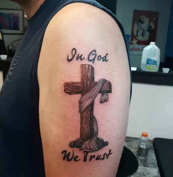 More “In God, We Trust” Tattoos To Dismiss Feelings Of Despair