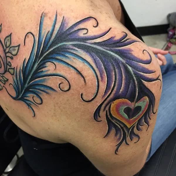 More Compelling Peacock Tattoo Designs That Are Ahead Of Their Time