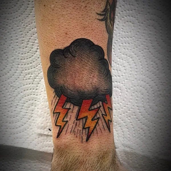 Storm Cloud Tattoo