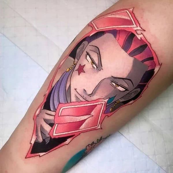 Hisoka Morow Tattoo