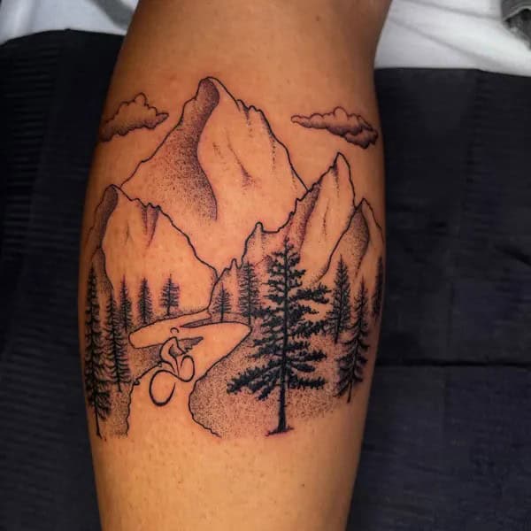 Mountain Bike Tattoo