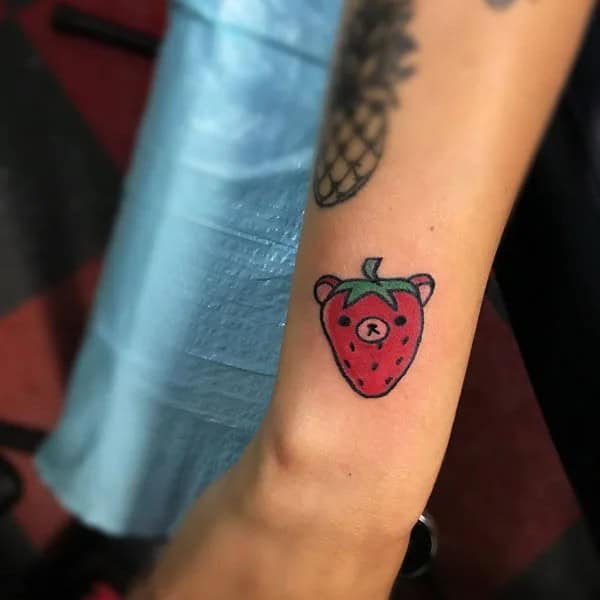 More Designs of Strawberry Tattoos To Check Out This Instant