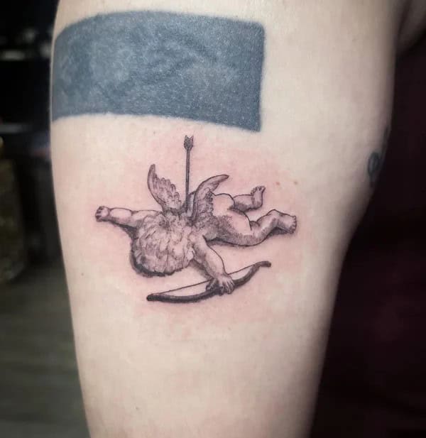 Dead Cupid Tattoo