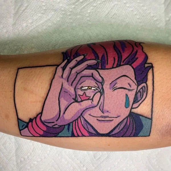 Hisoka Morow Tattoo