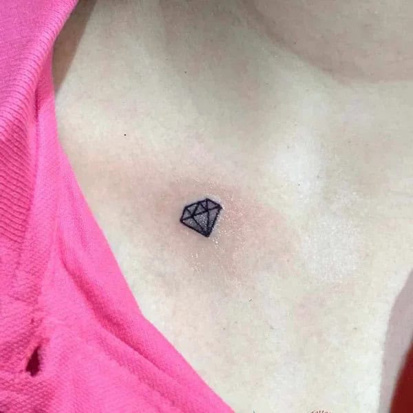 Small Diamond Tattoo