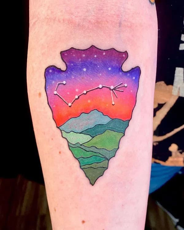 Appalachian Mountain Tattoo