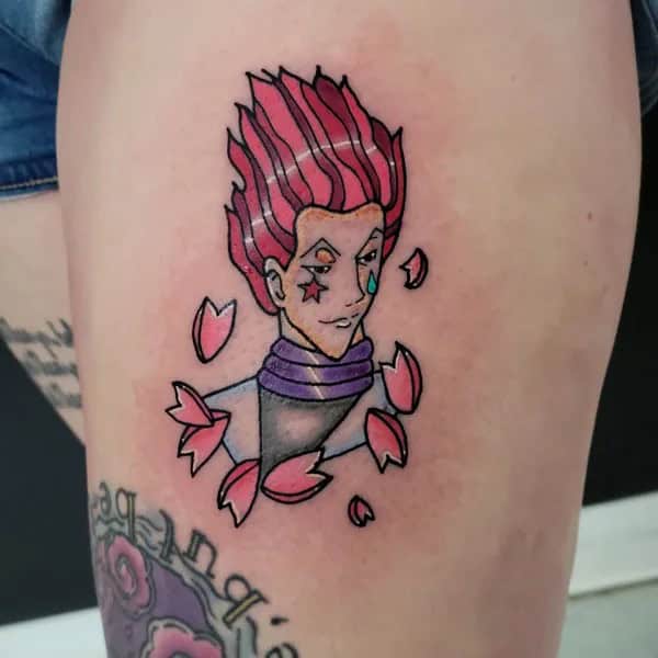 Hisoka Morow Tattoo