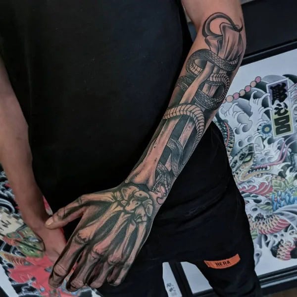 Skeleton Hand Tattoo: What Does It Mean?