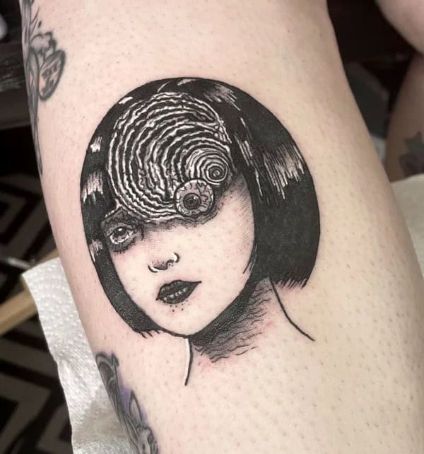 Junji Ito Uzumaki Tattoo