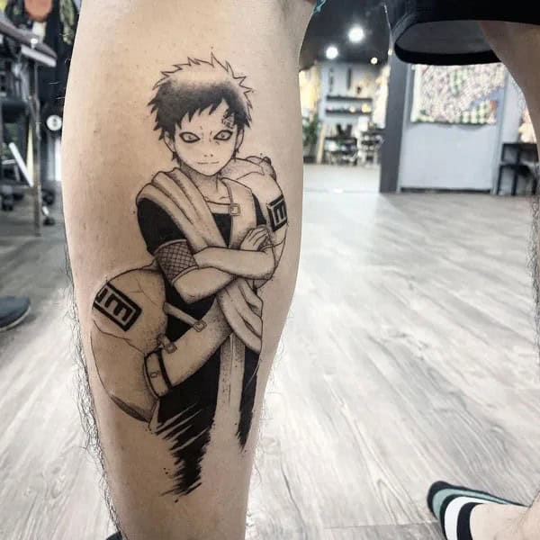 More Gaara Tattoos To Check Out For Gaining Inspiration