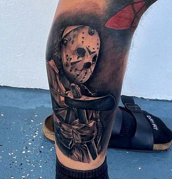 Old School Horror Tattoo