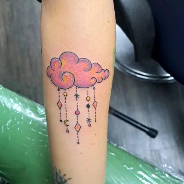 Simple Cloud Tattoo