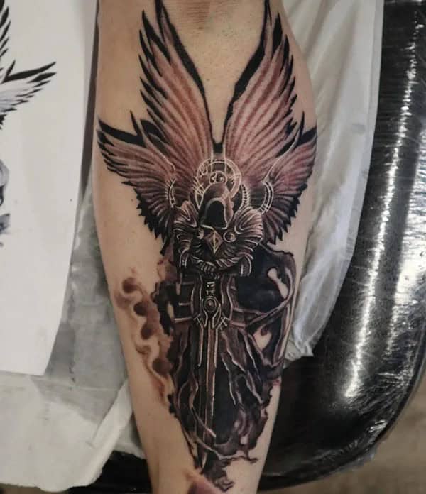 Angel Warrior Tattoo