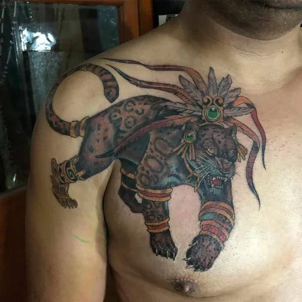 Jaguar Warrior Tattoo