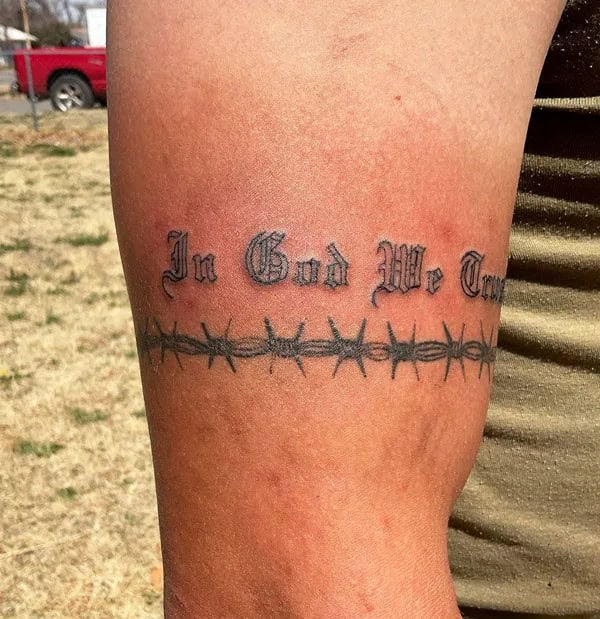 More “In God, We Trust” Tattoos To Dismiss Feelings Of Despair