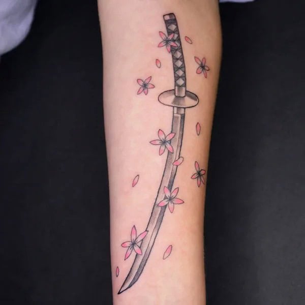 Samurai Sword Tattoo